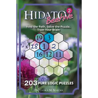 Hidato Beehive 2: 203 New Logic Puzzles - Paperback
