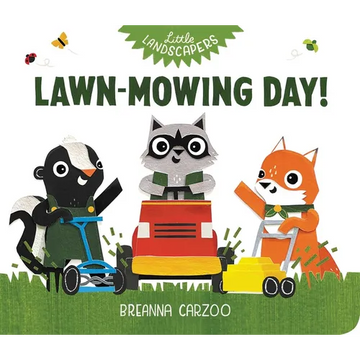 Lawn-Mowing Day! - Board Book