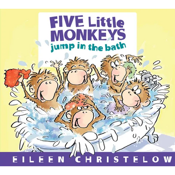 Five Little Monkeys Jump in the Bath - Board Book
