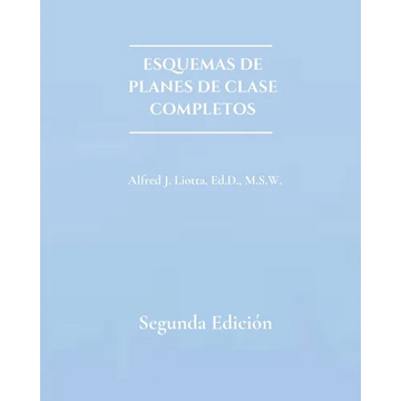 Esquemas De Planes De Clase Completos - Paperback