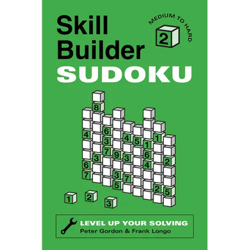 Skill Builder Sudoku: Medium to Hard - Paperback