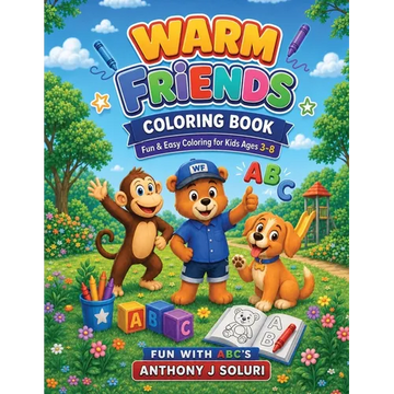 Warm Friends Coloring Book - Paperback