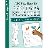 ABC See, Hear, Do Level 3: Writing Practice, Blended Beginning Sounds - Paperback