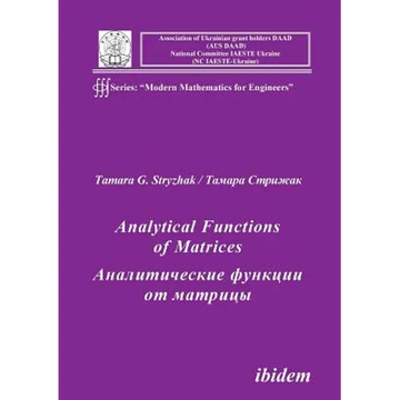 Analytical Functions of Matrices. - Paperback