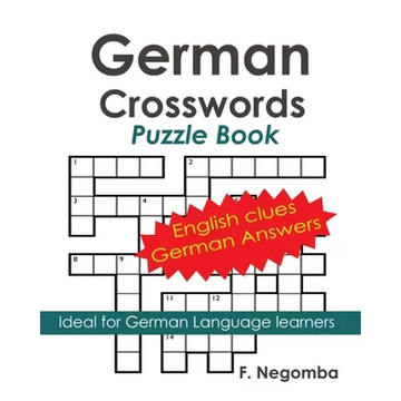 German Crosswords Puzzle Book - Paperback