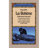 Puccini's La Boheme (the Dover Opera Libretto Series) - Paperback