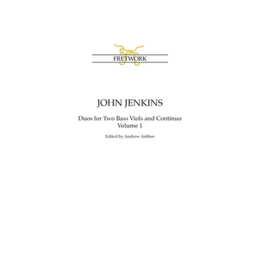 John Jenkins: The Bass Viol Duos Volume 1 - Paperback