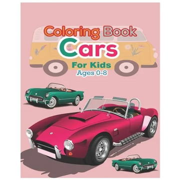 Coloring book Cars for kids Ages 0-8 - Paperback