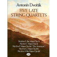Five Late String Quartets - Paperback