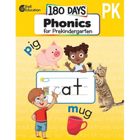 180 Days(tm) Phonics for Prekindergarten: Practice, Assess, Diagnose - Paperback