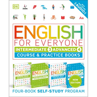 English for Everyone Intermediate and Advanced Box Set - Paperback