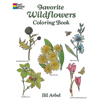 Favorite Wildflowers Coloring Book - Paperback