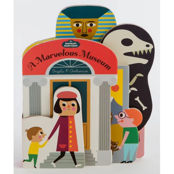 Bookscape Board Books: A Marvelous Museum: (Artist Board Book, Colorful Art Museum Toddler Book) - Board Book