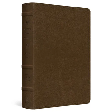 ESV Applying the Gospel Study Bible for Men (Trutone, Brown) - Imitation Leather