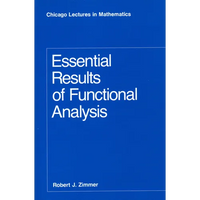 Essential Results of Functional Analysis - Paperback