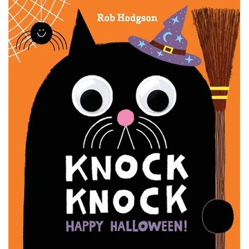Knock Knock: Happy Halloween!: A Googly-Eyed Joke Book - Board Book