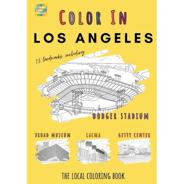 Los Angeles Coloring Book - Paperback