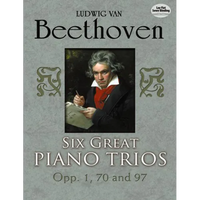 Six Great Piano Trios in Full Score - Paperback