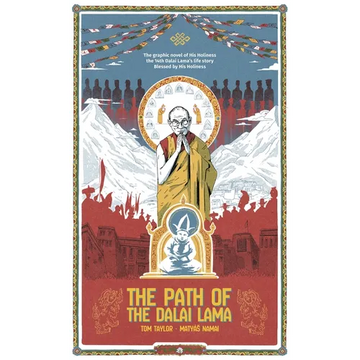 The Path of Dalai Lama: A Graphic Novel - Hardcover