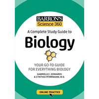 Barron's Science 360: A Complete Study Guide to Biology with Online Practice - Paperback