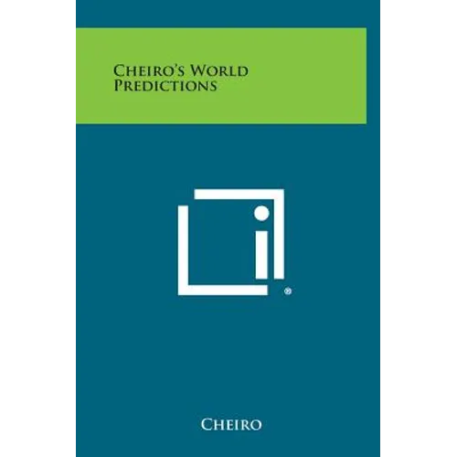 Cheiro's World Predictions