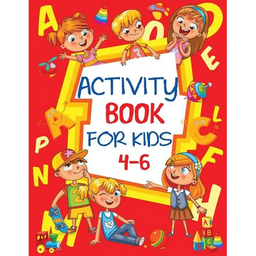 Activity Book for Kids 4-6 - Paperback