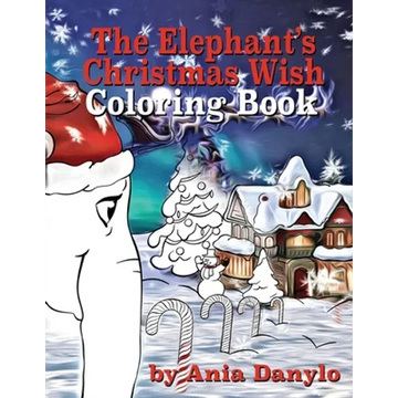 The Elephant's Christmas Wish Coloring Book - Paperback