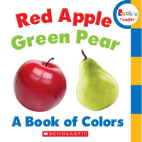 Red Apple, Green Pear: A Book of Colors (Rookie Toddler) - Board Book