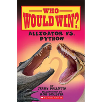 Alligator vs. Python (Who Would Win?) - Hardcover