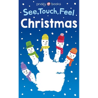 See, Touch, Feel: Christmas - Board Book