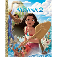 Disney Moana 2 Big Golden Book - Hardcover