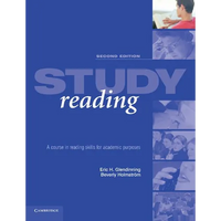 Study Reading: A Course in Reading Skills for Academic Purposes - Paperback