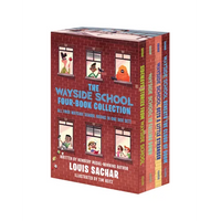 The Wayside School 4-Book Box Set: Sideways Stories from Wayside School, Wayside School Is Falling Down, Wayside School Gets a Little Stranger, Waysid - Paperback