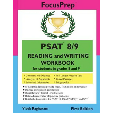 PSAT 8/9 READING and WRITING Workbook: for students in grades 8 and 9 - Paperback