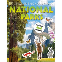 Sticker Encyclopedia National Parks - Paperback