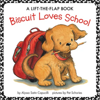 Biscuit Loves School: A Lift-The-Flap Book - Paperback