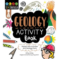 STEM Starters for Kids Geology Activity Book: Packed with Activities and Geology Facts - Paperback