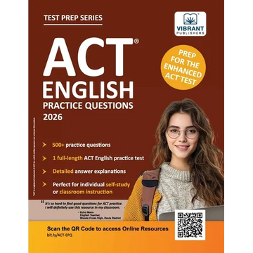 ACT English Practice Questions - Paperback