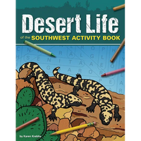 Desert Life of the Southwest Activity Book - Paperback