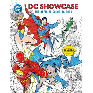 DC Showcase: The Official Coloring Book - Paperback