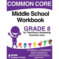 Common Core Middle School Workbook Grade 8 - Paperback