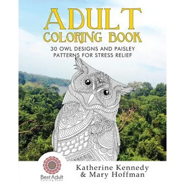 30 Owl Designs and Paisley Patterns for Stress Relief - Paperback