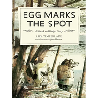 Egg Marks the Spot: A Skunk and Badger Story - Paperback