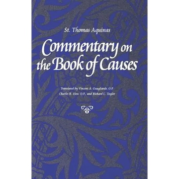 Commentary on the Book of Causes - Paperback