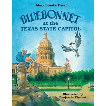 Bluebonnet at the Texas State Capitol - Paperback
