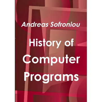 History of Computer Programs - Paperback