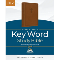 The Hebrew-Greek Key Word Study Bible: Niv-2011 Edition, Endurabound Brown Indexed - Leather