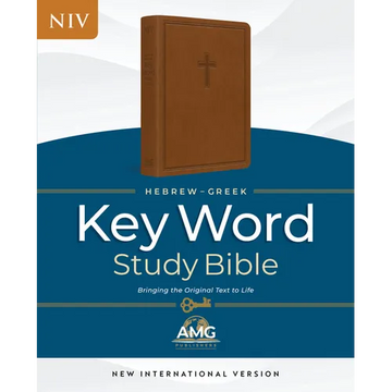 The Hebrew-Greek Key Word Study Bible: Niv-2011 Edition, Endurabound Brown Indexed - Leather