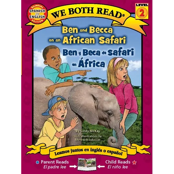 Ben and Becca on an African Safari / Ben Y Beca de Safari En África - Paperback