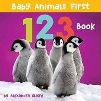 Baby Animals First 123 Book - Board Book